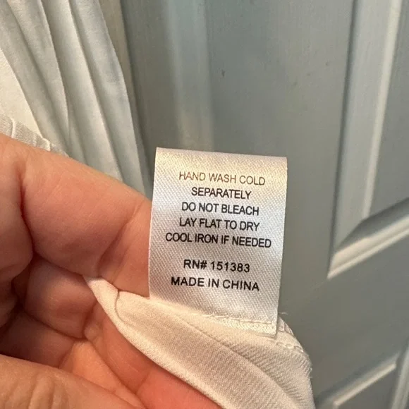 NWT Current Air Ivory Long Sleeve Dress - Picture 11 of 11